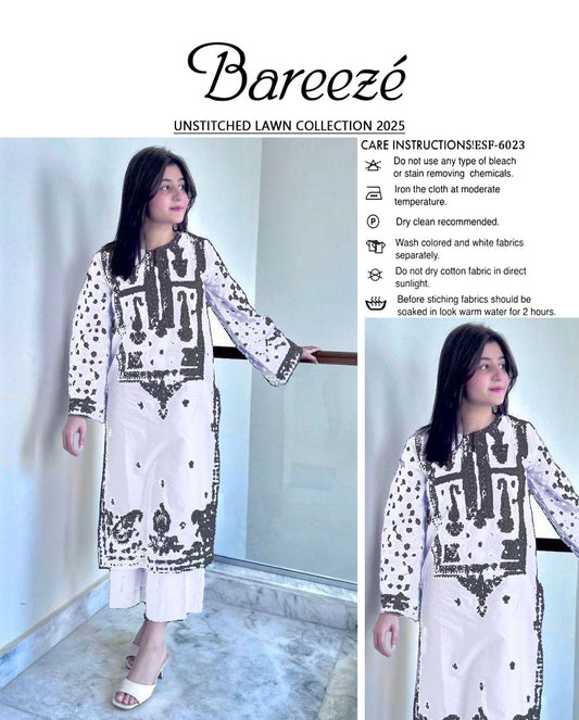 UMZAY LAWN FANCY EMBROIDED 2PC