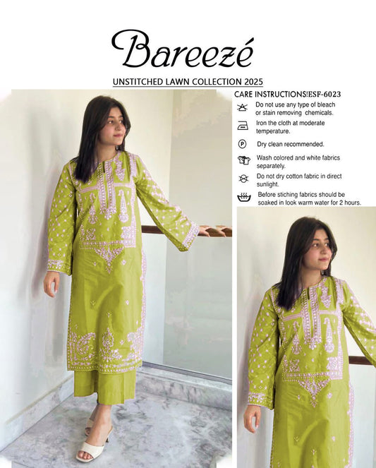 UMZAY LAWN FANCY EMBROIDED 2PC