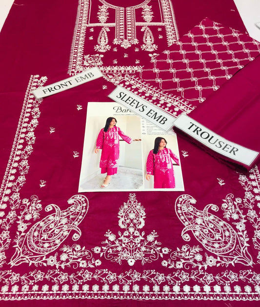 UMZAY LAWN FANCY EMBROIDED 2PC